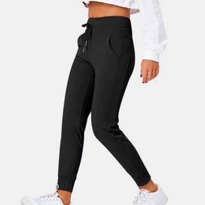 Halara Cloudful™ Air High Waisted Joggers - Black - Size XL